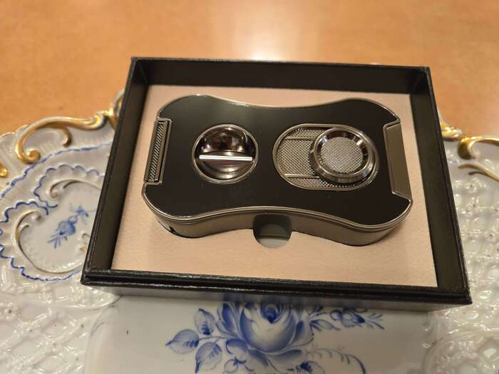 Regal Quad table top multi-tool lighter Gunmetal-Black