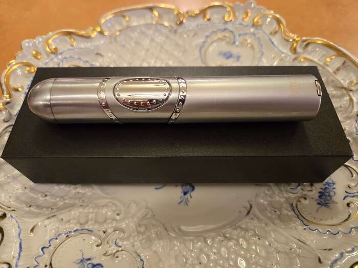 Regal Quad Cigar Lighter Silver 