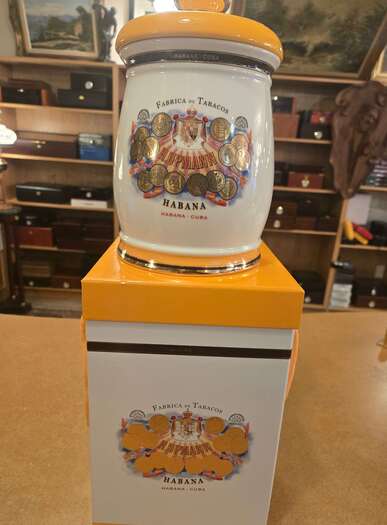 H. Upmann Ceramic Jar humidor