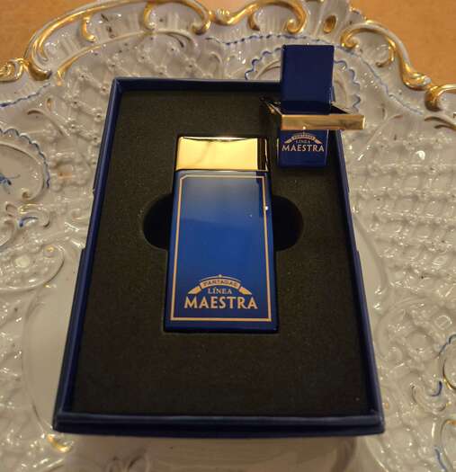 Partagas Maestra lighter with cigar stand