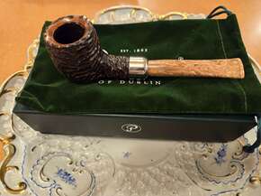 Peterson Derry Rusticated X105 fishtail pipe