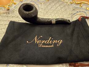 Brigham Nording Classic Silver Sandblast pipe