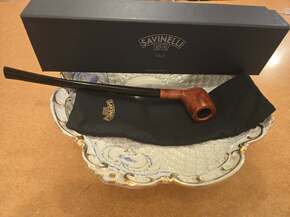 Savinelli Churchwarden Liscia 6mm  104