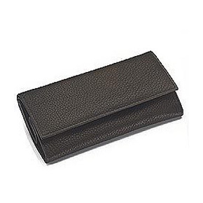Black Leather tobacco pouch
