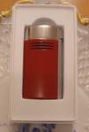 Dupont Li Megajet Red and Chrome lighter